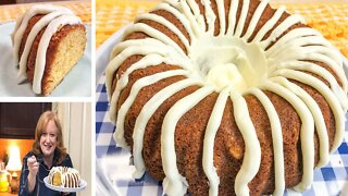 7UP BUNDT CAKE WITH SCRUMPTIOUS FROSTING | Easy Cake using Box Cake Mix