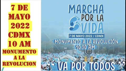 MARCHA PROVIDA #MarchaVidaMX #MexicoDefiendeLaVida #YqueVivaCristoRey #8M #VivaCristoRey #40dias