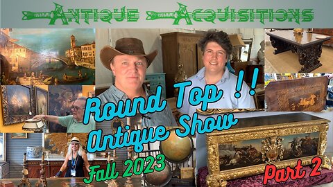 The largest Antiques fair in the United States!! Round Top!