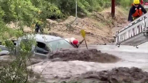 Golder Ranch Fire District prepares for monsoon with swift water rescue training