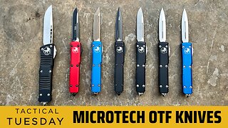 John Wick's Knife! Microtech OTF Knives - Tactical Tuesday