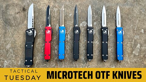 John Wick's Knife! Microtech OTF Knives - Tactical Tuesday