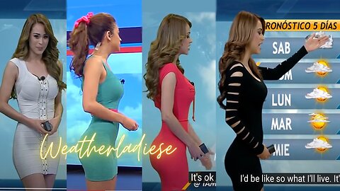 Ozzy Man Reviews: Weather Lady Yanet Garcia & Mexican Weather