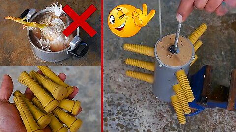 How to remove chicken wings at home by making a tool | DIY Invention ideas Ep:14