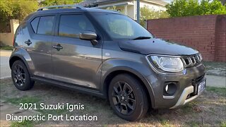 2021 Suzuki Ignis Diagnostic Port Location