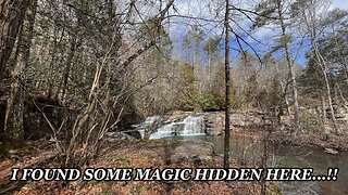 FOUND A MAGICAL WATERFALL DOWN A HIDDEN BACKROAD - Re-Uploaded from YT