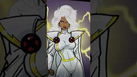 Storm X-Men / I Want to Draw ✍️/ Shorts Ideas 💡