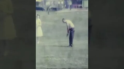 Well Dressed Lady Golfer 1963