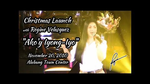 Regine Velasquez - Ako'y Iyong-Iyo (Alabang Town Center) November 20, 2010