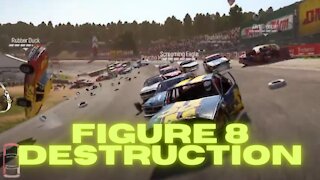 Figure 8 Racing Destruction - Wreckfest Gameplay