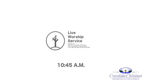 Live Worship Service - 10/2/22