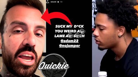 Adam22 RESPONDS TO DEATH THREATS AFTER DISRESPECTING PopSmoke?!