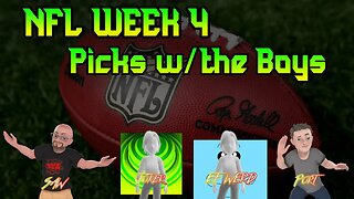 GameDay Pundits pick the NFL Week 4 Games while playing some Video Games #NFL #podcast