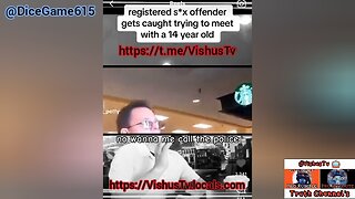 Registered Sex Offender Gets Caught Trying To A 14 Years Old... #VishusTv 📺