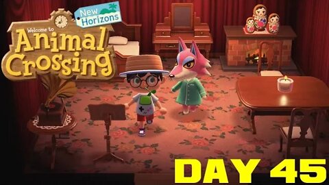 Animal Crossing: New Horizons Day 45 - Nintendo Switch Gameplay 😎Benjamillion