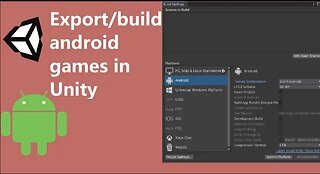 How To Export A Mobile Game in Unity (Android)