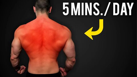 How To Strengthen Your Back In 5 Minutes A Day (at home!!)