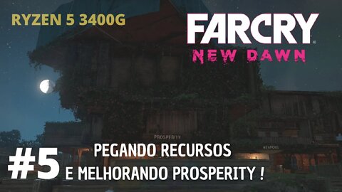 FAR CRY:NEW DAWN #5 MELHORANDO PROSPERITY ! (GAMEPLAY 720P RYZEN 5 3400G NO COMMENTARY)