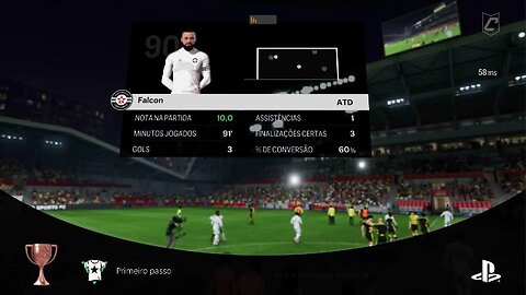 Primeiro passo - Vença sua primeira partida de liga no Clubs - EA SPORTS FC 24