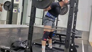 Heavy Squats for reps: 320 x 3