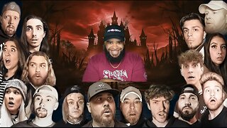 🔴 16 Youtubers, 16 Terrifying Places, Locked In Alone