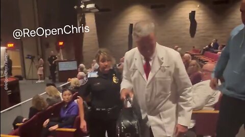Police Forcibly Remove Doctor From Hospital After He Endorsed Ivermectin: Full Footage