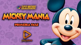 Mickey Mania - Super Nintendo / Primeira fase