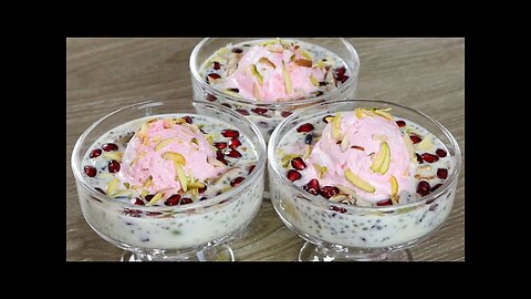 Sago fruit dessert recipe | Homemade easy Dessert