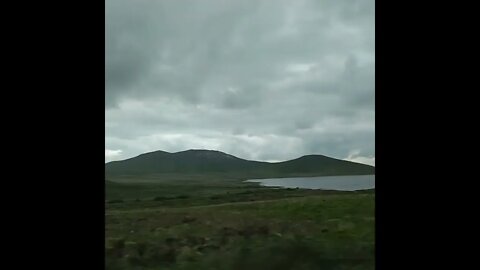 Short trip to Mourne Mountains, view of Slieve Muck and then Spelga Dam lake