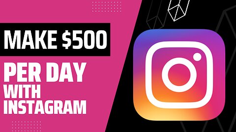 How to Make Money Online with Instagram ($500 Daily)