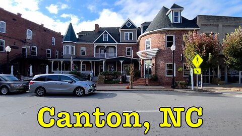 I'm visiting every town in NC - Canton, North Carolina