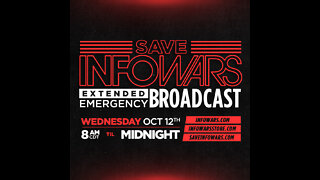 Save INFOWARS EMERGENCY BROADCAST HR 1 OF 6