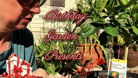 Birthday Garden Presents