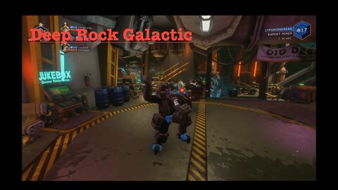 Chaos!!!! Deep Rock Galactic!!!!