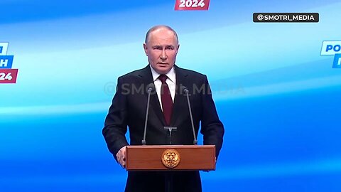 Trojice klíčových výroků Vladimira Putina v jeho vítězném projevu po volbách!