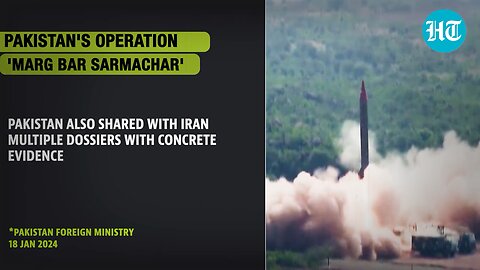 Pakistan Attacks Iran: Operation Codename 'Marg Bar Sarmachar'; Army Says Intel Of Terror Plot To