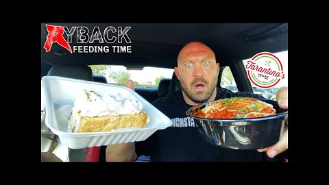 Ryback Feeding Time: Tarantino’s Italian Lasagna and Napoleon Wafer Cake Mukbang