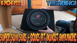 Installing Shallow-Slim Subwoofer & Boxes In Our 2008 Ford Mustang To Save Room