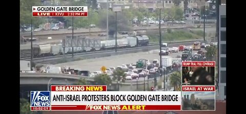 Anti-Israeli ( TALMUD * ) Protesters Block Golden Gate Bridge