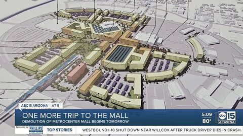 City leaders, developers 'walk down memory lane' before Metrocenter starts revitalization