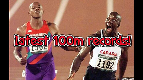 The Fastest People on the PLANET - 10 World Record 100m Sprints! | TMI
