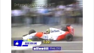 Última corrida e vitória de Ayrton Senna na McLaren F1 | Reportagem 1993