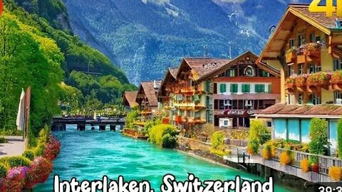 The most beautiful video in Swiss nature, calm and quiet life.🌿🌿🌿☘