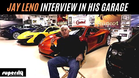 CNBC Jay Leno Interview at the Jay Leno Garage
