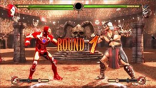 Ricardo Milos And Iron Man Vs Shao Khan - Mortal Kombat 9 Mod