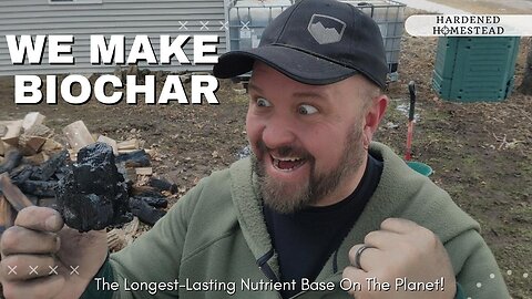 Hardened Homestead Making Biochar