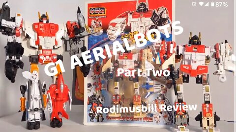 Transformers G1 AERIALBOTS & SUPERION and KO Reconnoitre MINI SUPERION Review (Part Two)