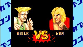 GUILE VS KEN STREET FIGTHER 2