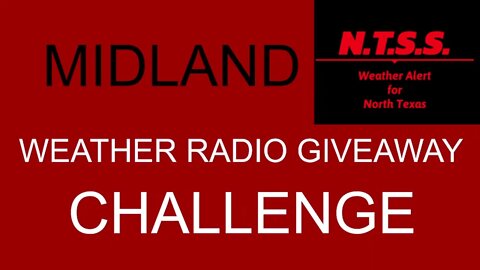 Midland Weather Radio Giveaway Challenge