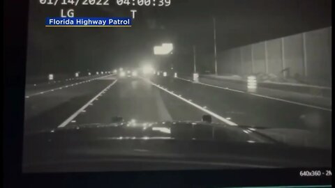 Video shows crashing end to chase on Florida’s Turnpike